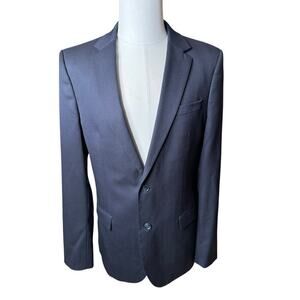 Tommy Hilfiger Blazer Men’s 44XL Navy Blue Two Button Sport Coat Jacket